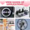 Crystal Heart Car Air Vent Freshener Clips 2 Pack Valentine Decor 5