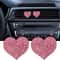 Crystal Heart Car Air Vent Freshener Clips 2 Pack Valentine Decor 7