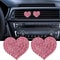 Crystal Heart Car Air Vent Freshener Clips 2 Pack Valentine Decor 7
