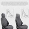 All Season Linen Car Seat Cover Breathable Anti Slip Seat Cushion 22