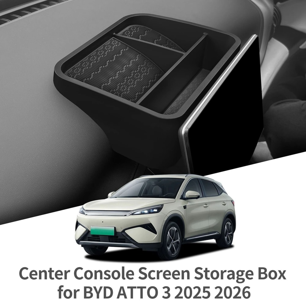 BYD Atto 3 Dashboard Tray Organizer Display Screen Storage Box 7