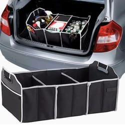 universal foldable car trunk organizer waterproof storage bag