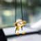 Cute Swing Sitting Duck Car Hanging Ornament Rearview Mirror Decor 5