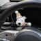 Cute Plush Puppy Steering Column Decor Car Interior Accessory 3
