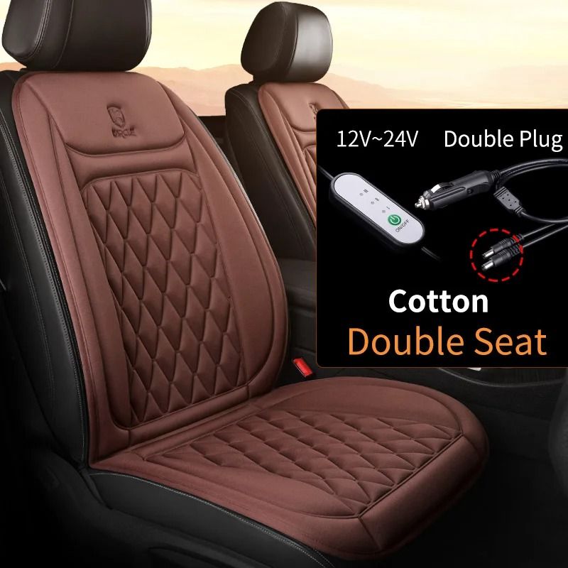 Fast Heating Car Seat Cover Heated Seat Cushion For Winter Comfort 8