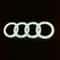 Audi Front Grill LED Emblem Light Car Logo Lamp Accessory 1
