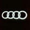 Audi Front Grill LED Emblem Light Car Logo Lamp Accessory 1