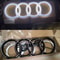 Audi Front Grill LED Emblem Light Car Logo Lamp Accessory 7