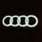 Audi Front Grill LED Emblem Light Car Logo Lamp Accessory 5