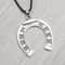 Lucky Horseshoe Car Pendant Rearview Mirror Hanging Ornament 2