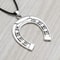 Lucky Horseshoe Car Pendant Rearview Mirror Hanging Ornament 5
