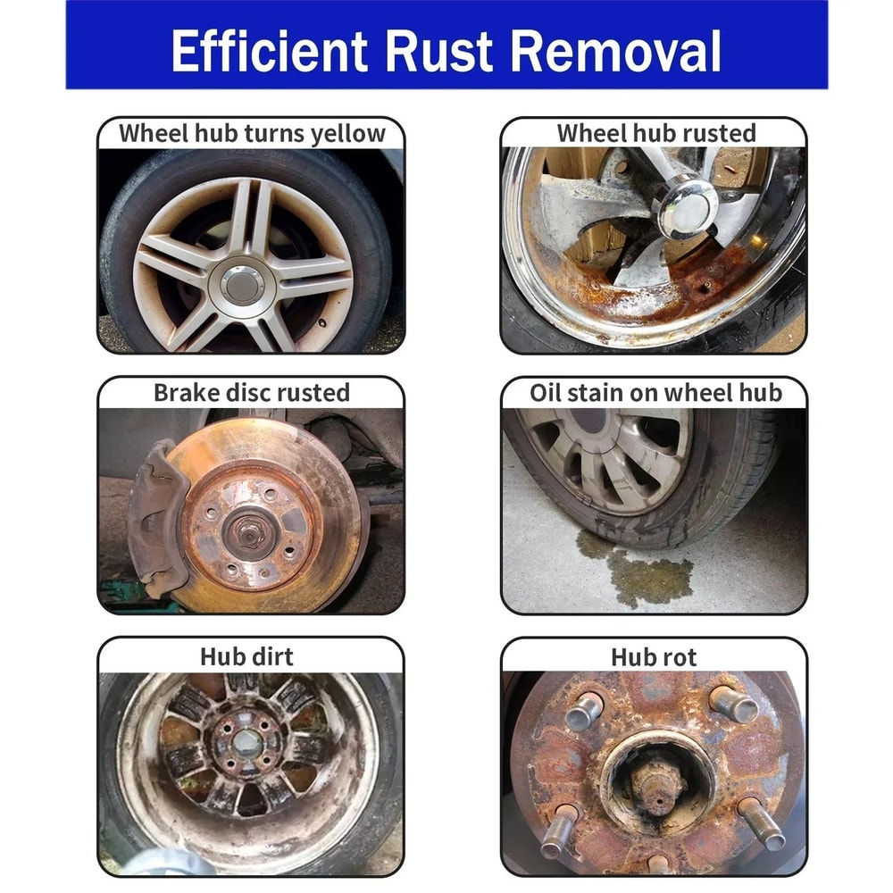 Multifunction Car Rust Remover Metal Surface Protection Cleaner 6