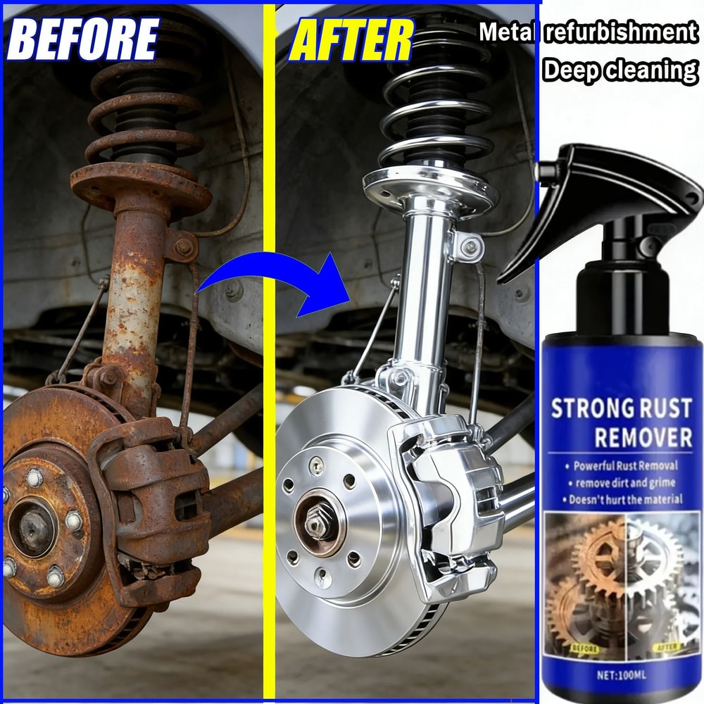 Multifunction Car Rust Remover Metal Surface Protection Cleaner 8