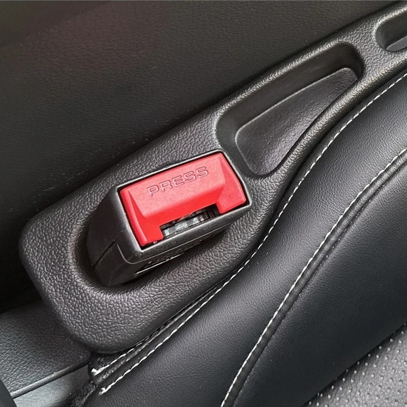 Universal PU Car Seat Gap Filler Organizer Set 6