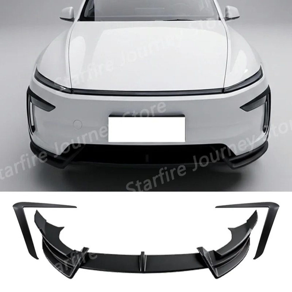 Tesla Model Y Juniper Front Lip And Side Skirt Body Kit 0