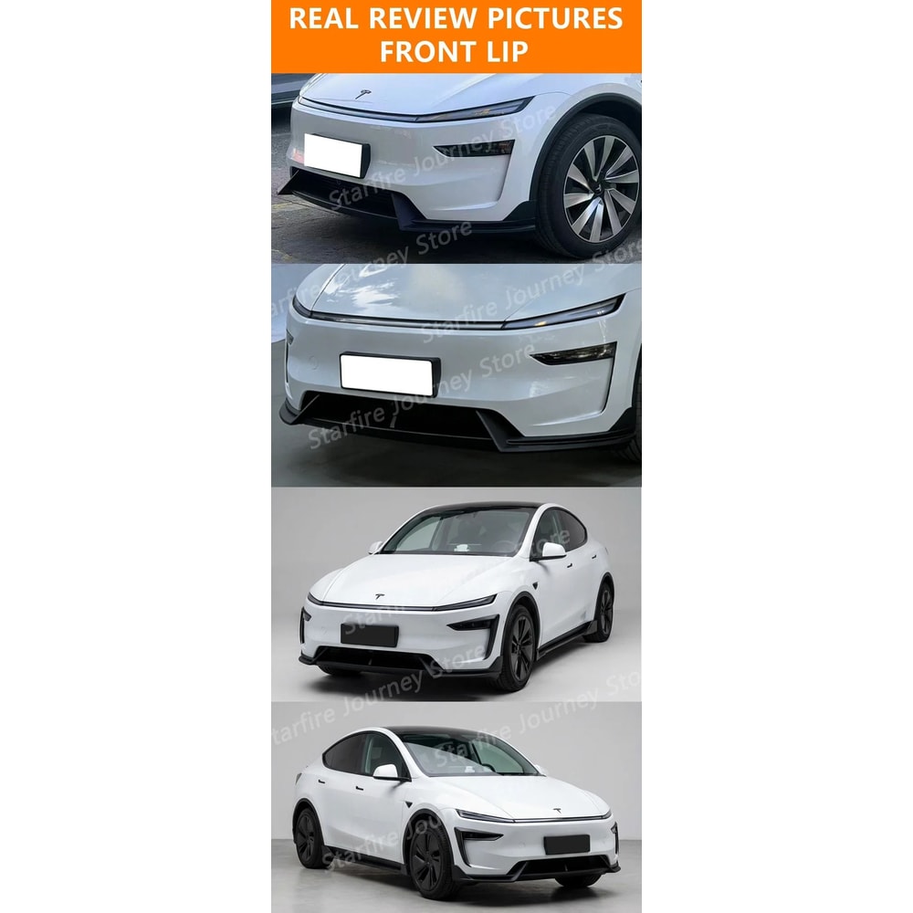 Tesla Model Y Juniper Front Lip And Side Skirt Body Kit 11