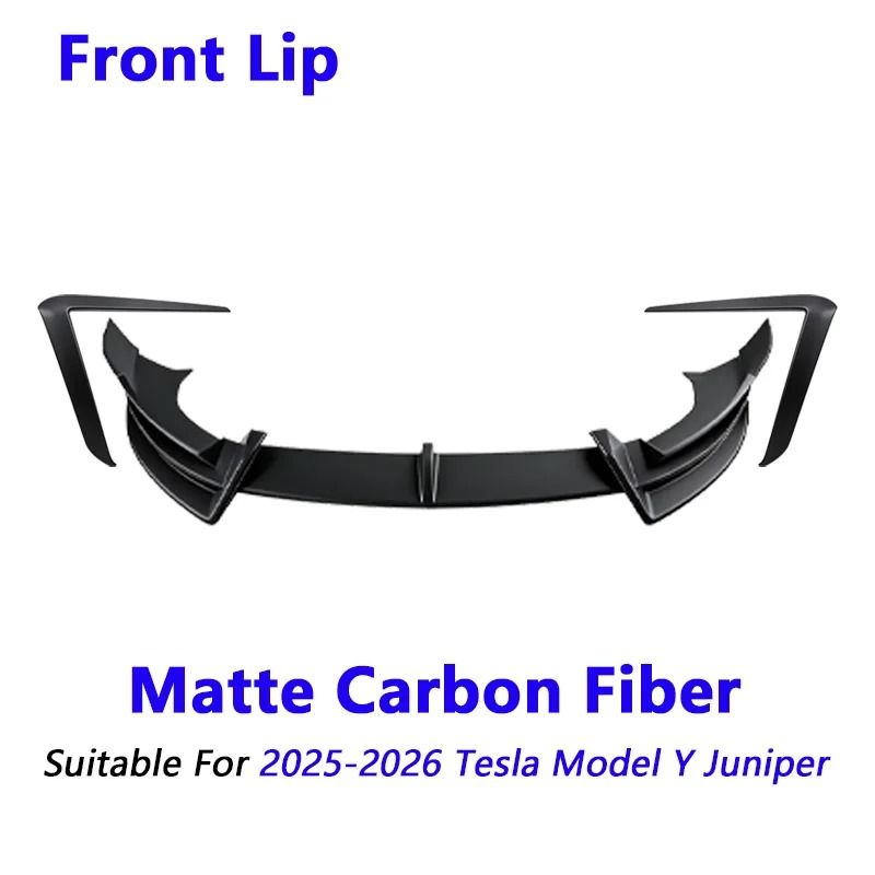 Tesla Model Y Juniper Front Lip And Side Skirt Body Kit 8