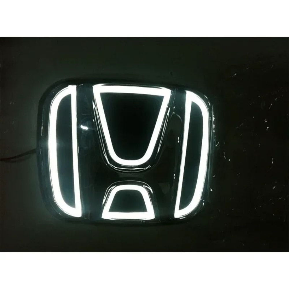 5D LED Honda Rear Emblem Light Badge Sticker 1