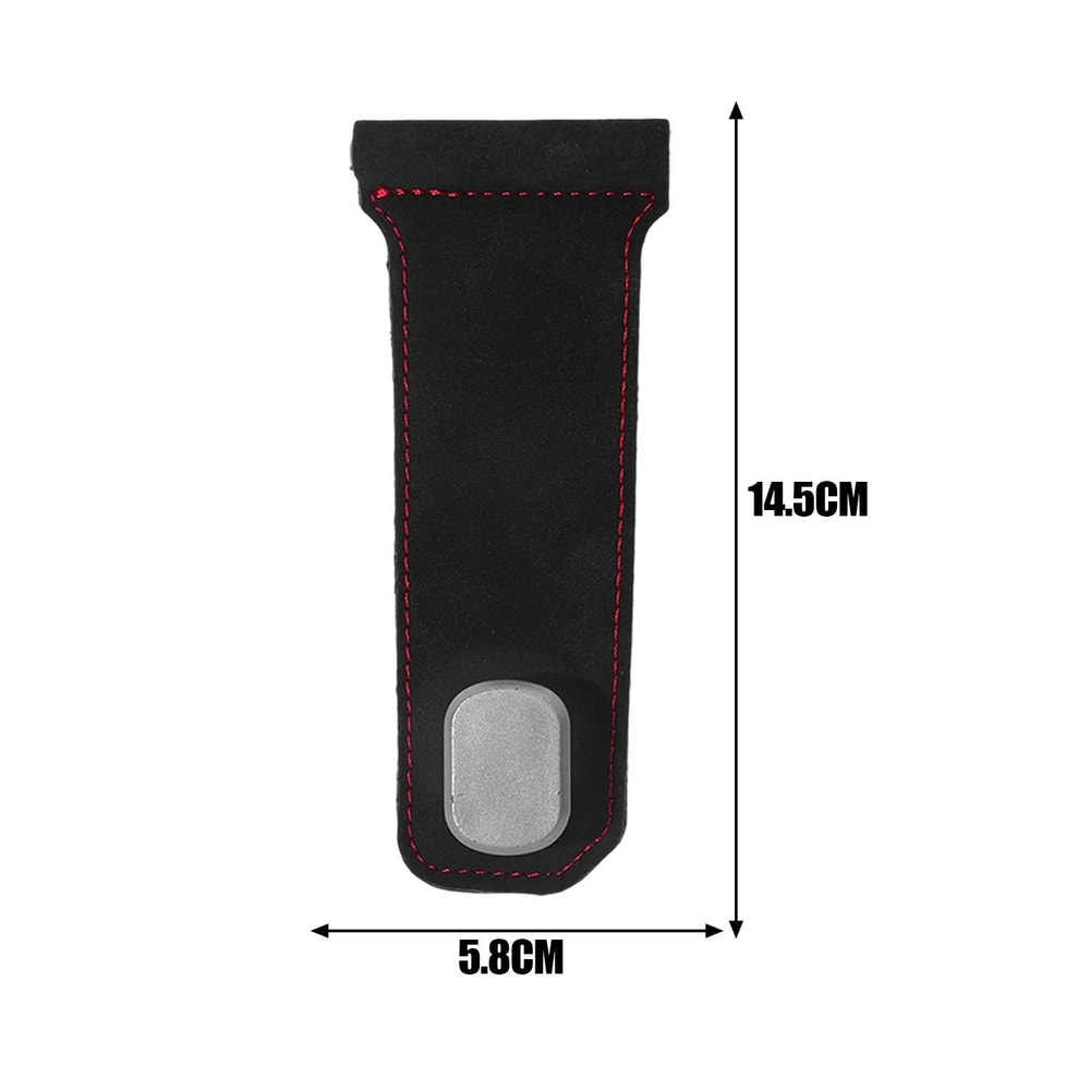 Luxury Leather Car Glove Box Hook Storage Organizer 1