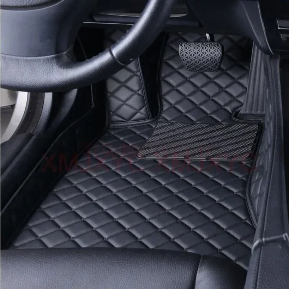 Custom 3D Artificial Leather Car Floor Mats For Ford Explorer And Focus 10