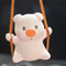 Cute Pink Swing Pig Rearview Mirror Car Pendant 3