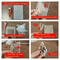 Magnetic Car Visor Photo Holder Clip For Polaroid Pictures 3
