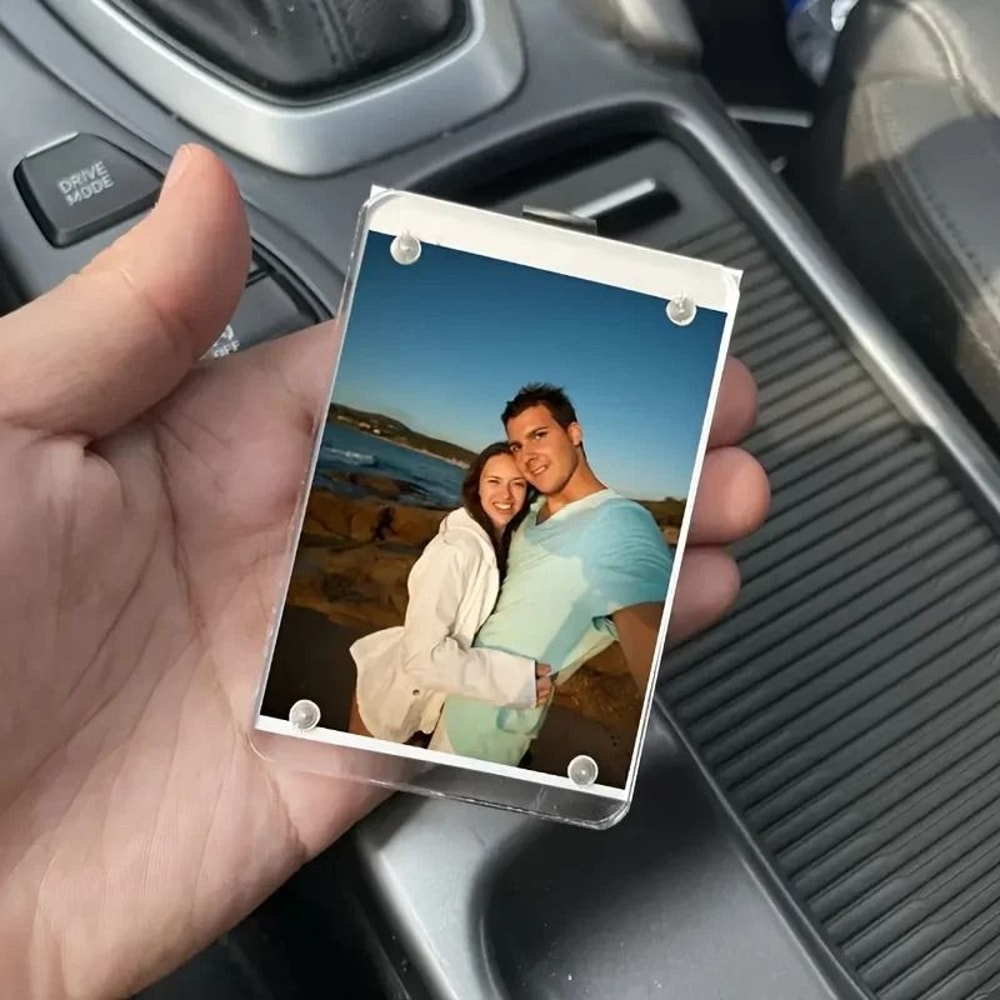 Magnetic Car Visor Photo Holder Clip For Polaroid Pictures 4