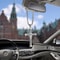 Crystal Christian Cross Rearview Mirror Car Pendant 4