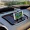 DriveEase Car Dashboard Organizer Pad With Phone Holder And Temporary Parking Number Display 6