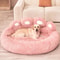 SnuggleNest Fluffy Dog Bed Warm Pet Sofa Basket For Dogs And Cats 9