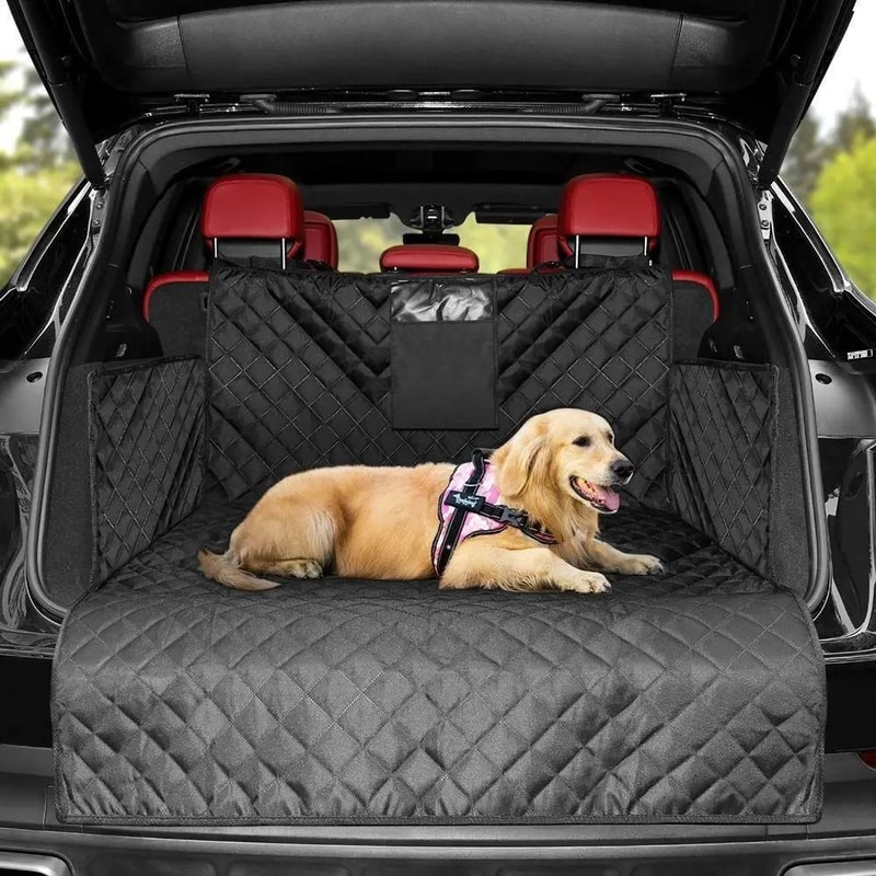 TravelGuard Waterproof Dog Car Seat Cover For SUVs And Cars 0