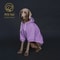 CozyPaws Solid Color Dog Hoodie With Pocket And Adjustable Collar 1