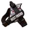 ComfortFit Adjustable Nylon Dog Harness With Custom Name ID 1