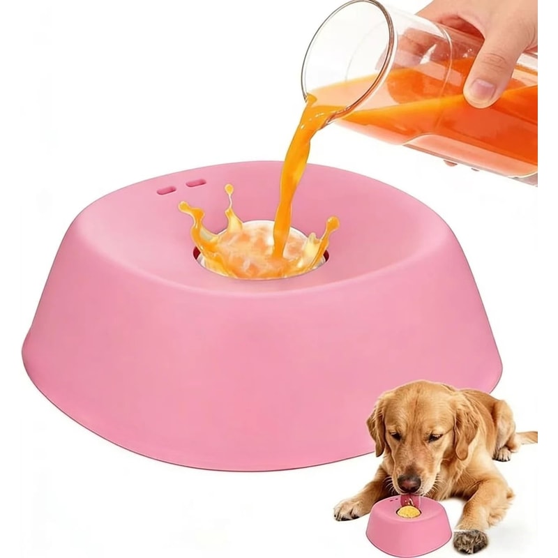 CalmBite Slow Feeder Dog Bowl And Lick Mat For Healthy Feeding 4