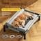 AirRest Raised Mesh Pet Bed With Pillow For Dogs And Cats 0