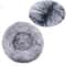 SnuggleCloud Plush Round Pet Bed For Dogs And Cats 2