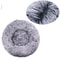 SnuggleCloud Plush Round Pet Bed For Dogs And Cats 2