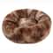 SnuggleCloud Plush Round Pet Bed For Dogs And Cats 10