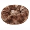 SnuggleCloud Plush Round Pet Bed For Dogs And Cats 10