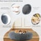 SnuggleCloud Plush Round Pet Bed For Dogs And Cats 18
