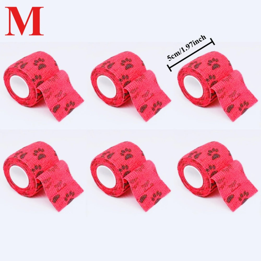 PawGuard Self Adhesive Dog Leg Wrap Bandages For Paw Protection 8