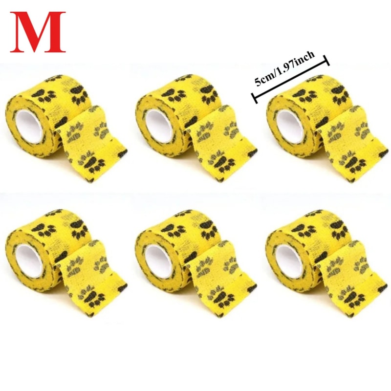 PawGuard Self Adhesive Dog Leg Wrap Bandages For Paw Protection 11