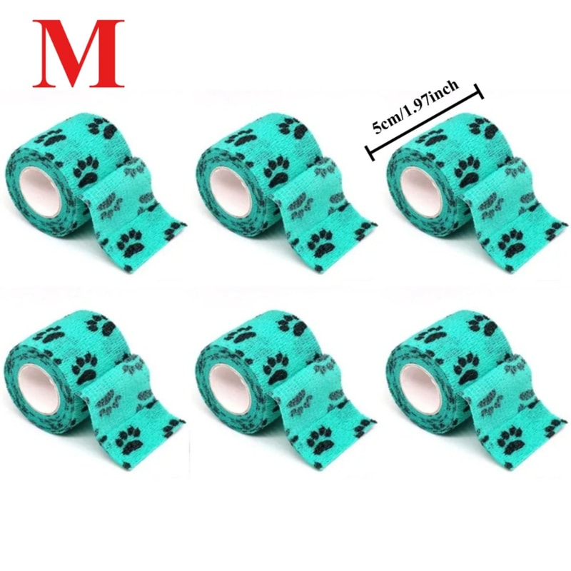 PawGuard Self Adhesive Dog Leg Wrap Bandages For Paw Protection 5