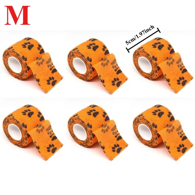 PawGuard Self Adhesive Dog Leg Wrap Bandages For Paw Protection 6