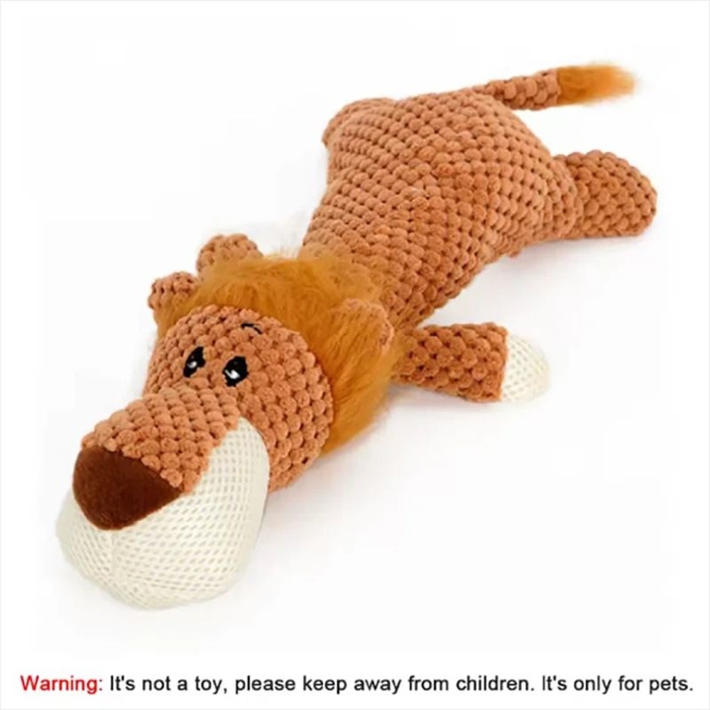 WildPaws Squeaky Plush Dog Toy Set For Interactive Play 3