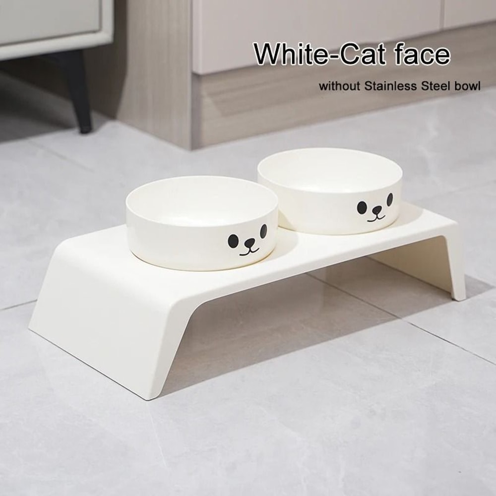 ComfortLift Elevated Pet Feeder With Stainless Steel Double Bowls 4