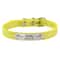 SafeTag Personalized PU Leather Dog Collar With Engraved Name ID 5