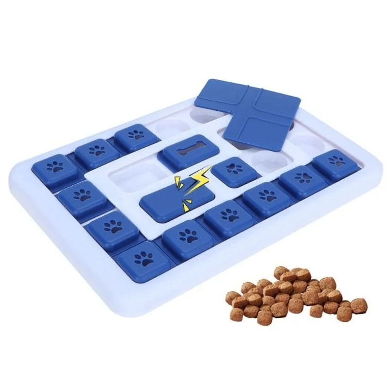 BrainBite Interactive Slow Feeder Puzzle Toy For Dogs And Cats 0