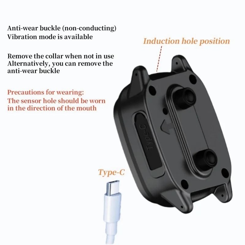 QuietGuard Rechargeable Automatic Anti Bark Dog Collar 4