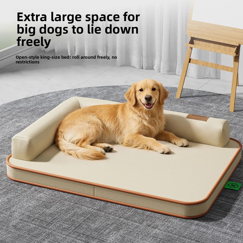 CoolRest Waterproof Washable Dog Mat For Medium And Large Dogs 0